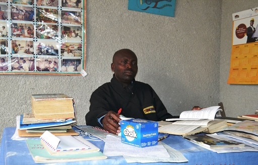 Jean-Luc Bahati, le directeur du centre