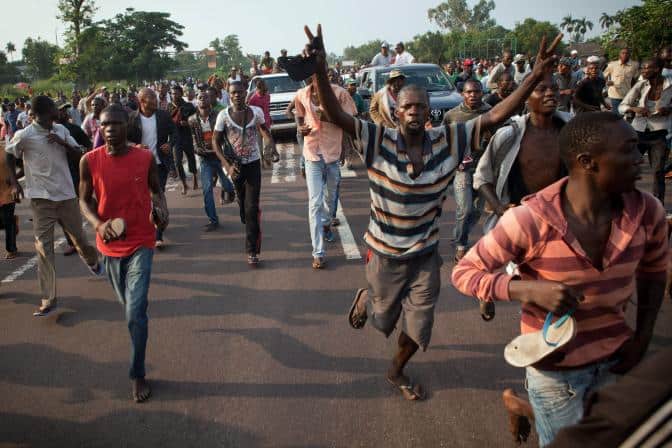 Goma : bravo à la police et aux manifestants !