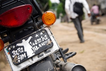 Soki, la motarde de Goma