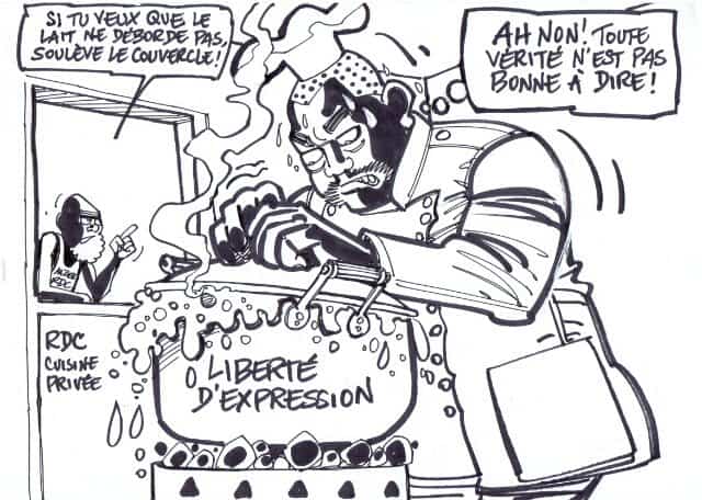 RDC : Cuisinons la liberté d’expression