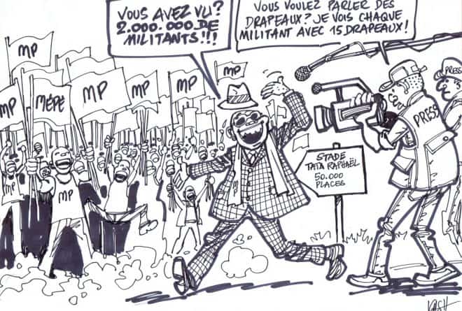 Exagérer sa visibilité: une tactique politique en RDC ! 