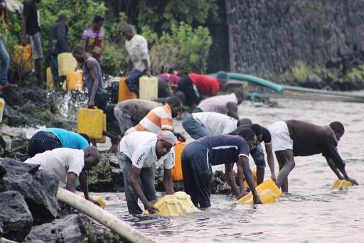 Pénurie d’eau : la santé publique est en danger à Goma !