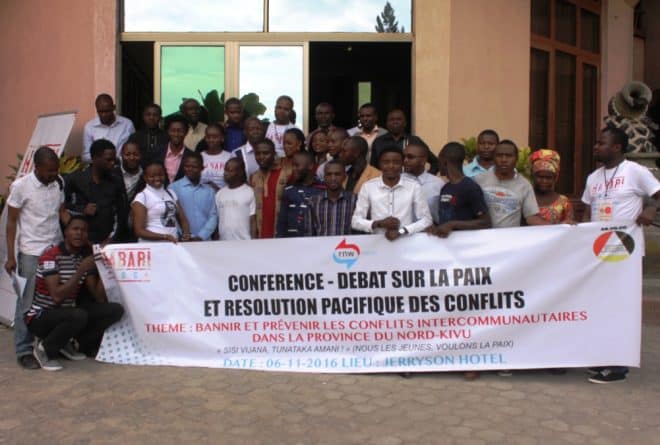 Nord-Kivu : Les jeunes s’engagent pour la paix