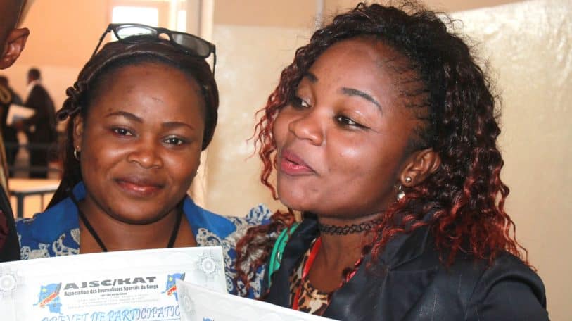 Ces femmes journalistes sportives à Lubumbashi
