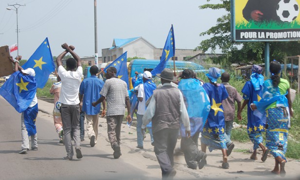 Partisants de palu, partie lumumbiste soutient à leur candidats