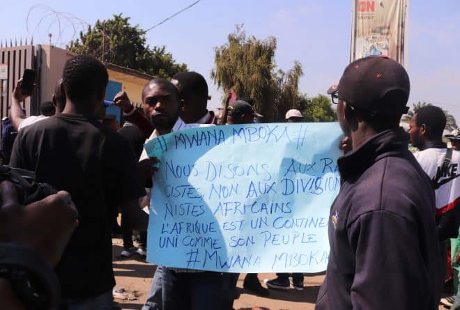 Indignation à Lubumbashi, après la marche contre la xénophobie en RSA