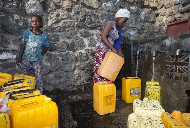 Enfin l’eau courante dans les quartiers reculés de Goma !