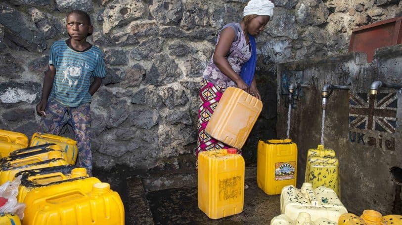Enfin l’eau courante dans les quartiers reculés de Goma !