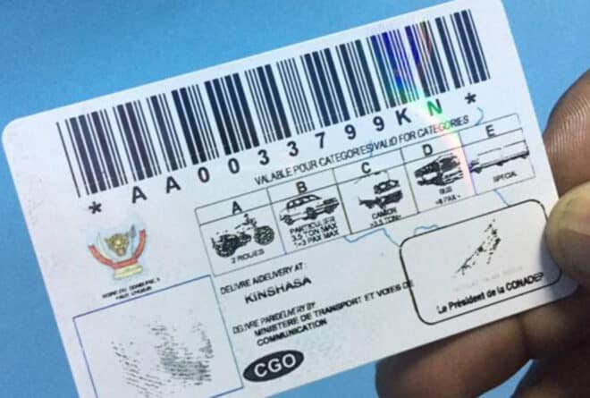 A quand les permis de conduire biométriques en RDC ?