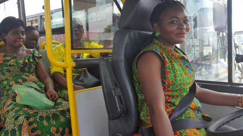 #VraiMobali : au volant, la femme conduit mieux que les hommes en RDC