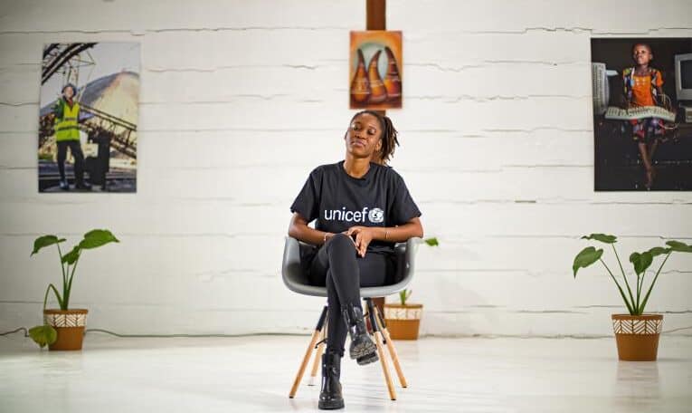 La chanteuse Céline Banza, nouvelle ambassadrice de l’Unicef en RDC