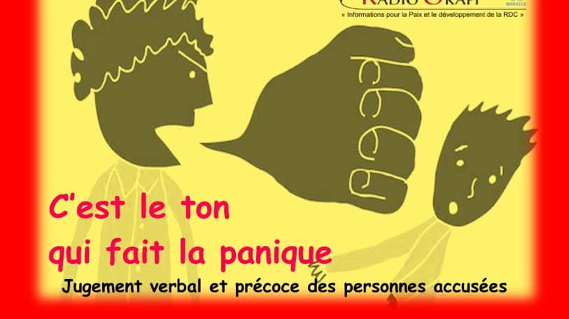 Parfois nous accusons les autres de détournement de deniers publics sans preuves