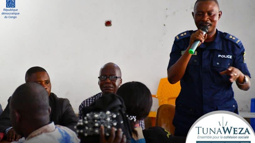 Sud-Kivu : la ville de Baraka se dote d’un plan local de sécurité de proximité grâce au projet Tunaweza