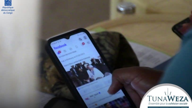 Projet Tunaweza : baisse de messages de haine tribale sur les réseaux sociaux à Fizi