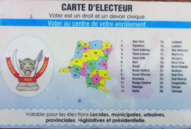 Le business des cartes d’électeurs à Kinshasa