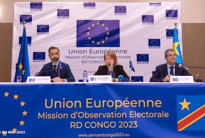 Des Congolais indifférents au retrait de la Mission d’observation électorale de l’Union européenne
