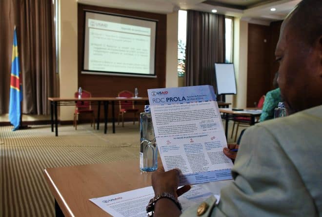 Goma : présentation du projet de promotion de l’État de droit en RDC