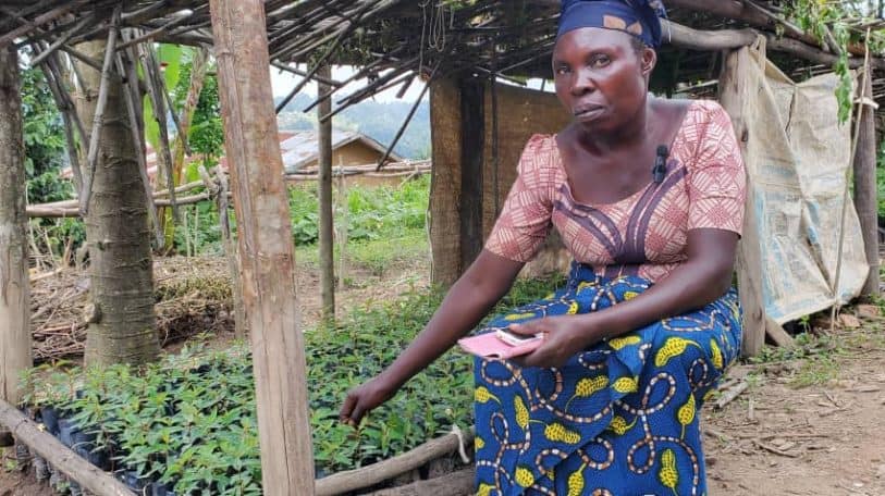 Françoise Masika, la pépiniériste professionnelle de Kamandi